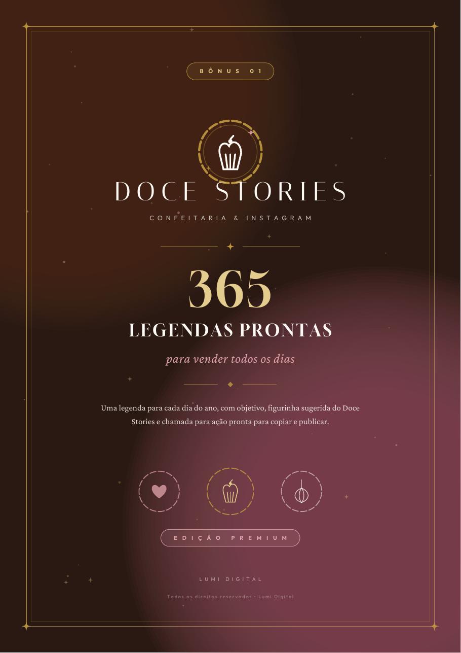 Capa do bônus 365 Legendas Prontas